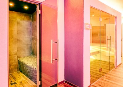 Wellnessbereich Hotel Allgäuherz: Dampfbad und Sauna